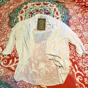 Light Bright White Cardigan